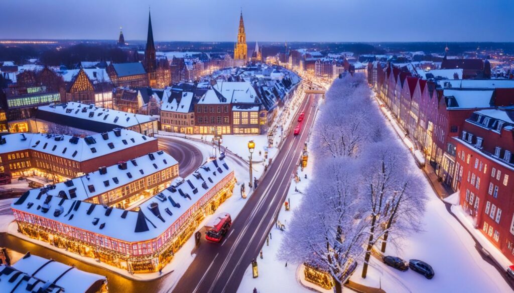 Anfahrt Weihnachtsmarkt Bremen