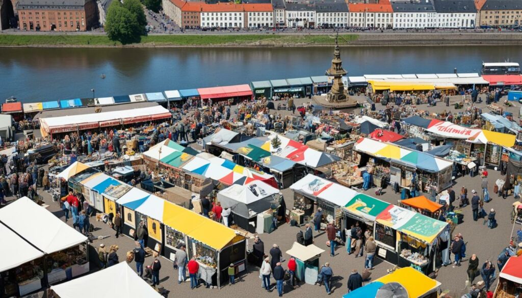 flohmarkt am Weserufer