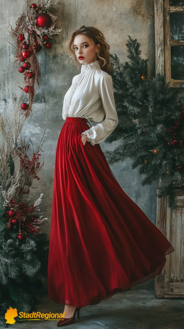 15 Weihnachtsfeier Outfits für Frauen