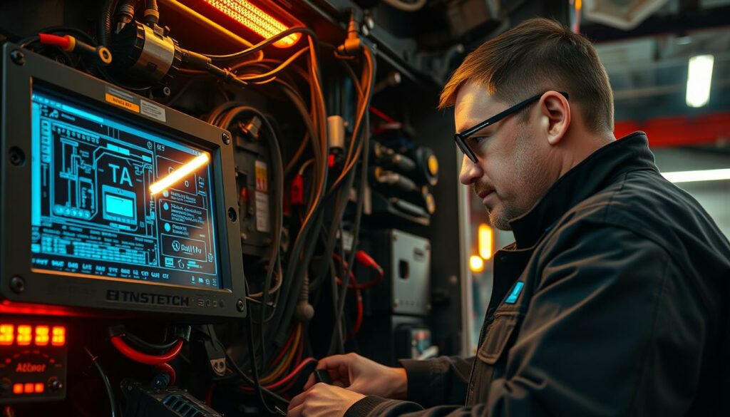 LKW-Elektronik Wartung