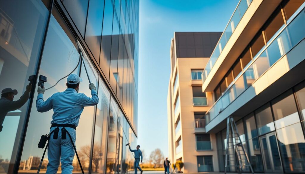 Professionelle Gebäudereinigung Berlin durch ESR Clean
