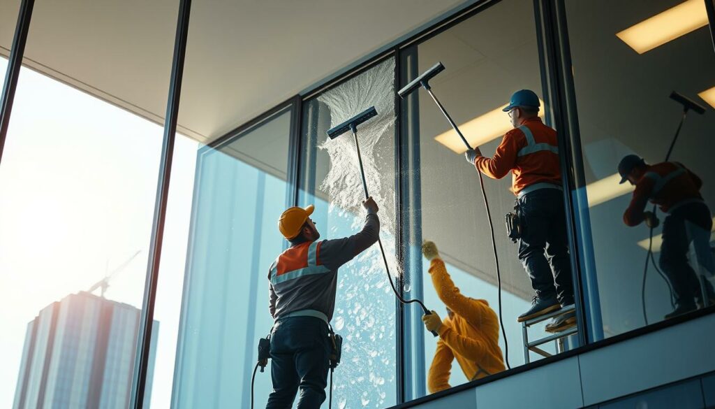Professionelle Glasreinigung Berlin für streifenfreie Fenster
