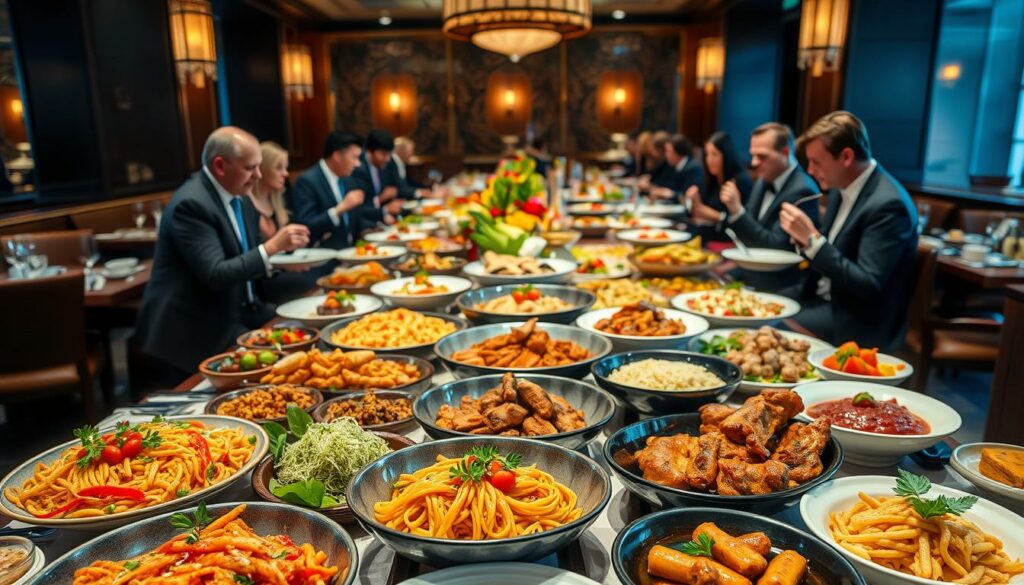 Buffet-Vorteile und Geschmacksvielfalt Buffet-Vorteile und Geschmacksvielfalt