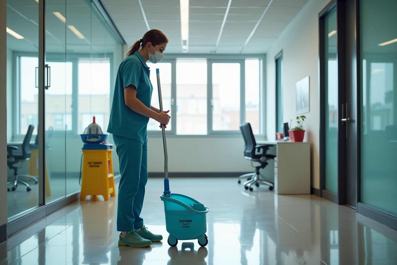 Sauberkeit im Betrieb: Professionelle Reinigung