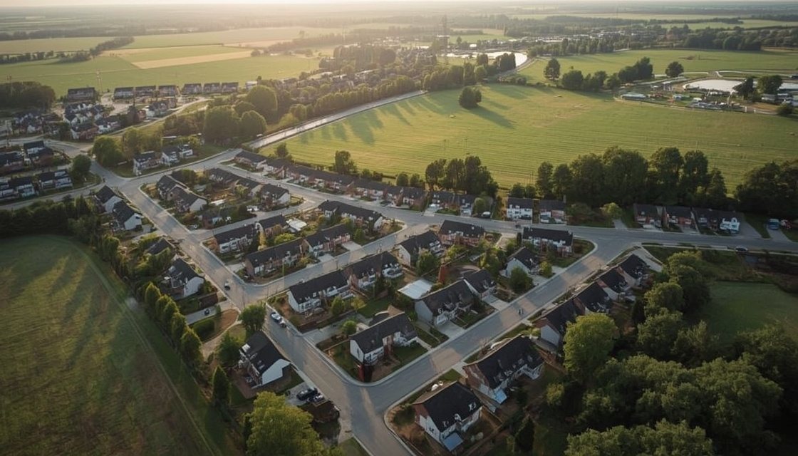 Eigenheim im Umland: Stadtflucht verändert Regionen
