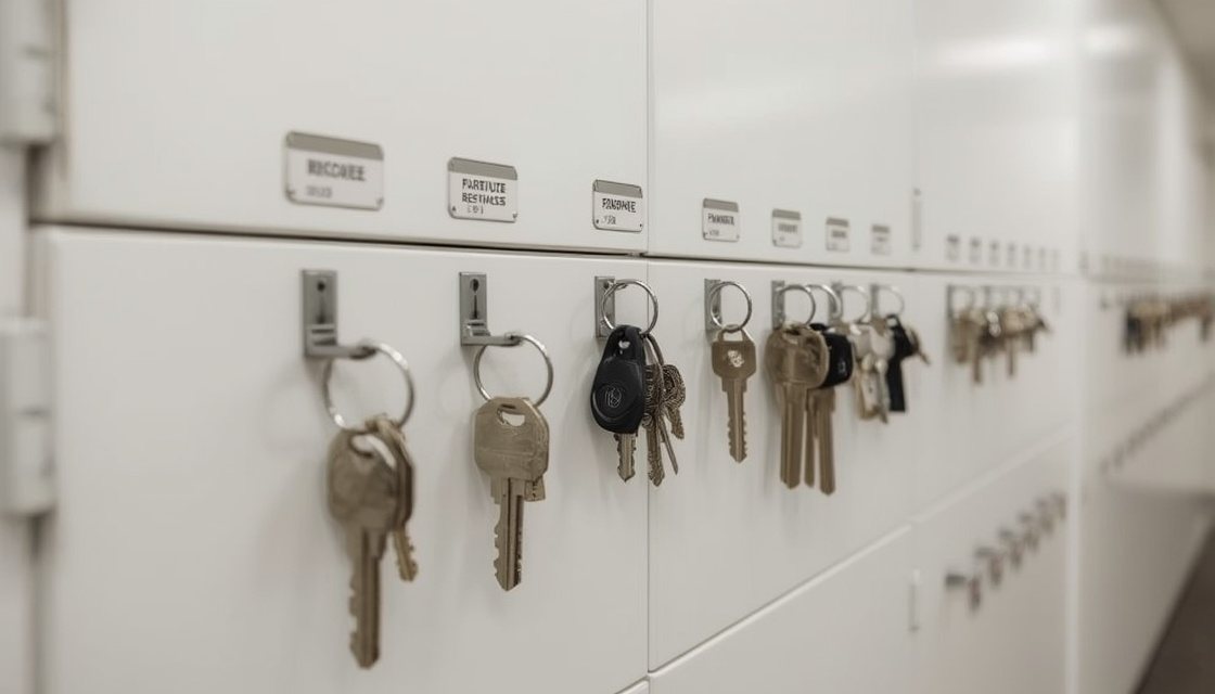 Schlüsselausgabe im Unternehmen sicher organisieren